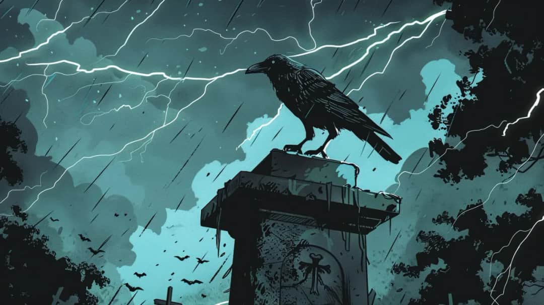 Kruk - mroczne przygody w komiksie o tajemniczych przygodach