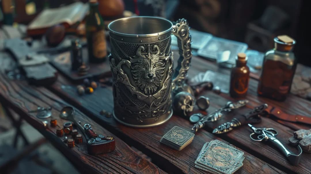 Kufel Wiedźmin - gadżety dla fanów sagi Andrzeja Sapkowskiego