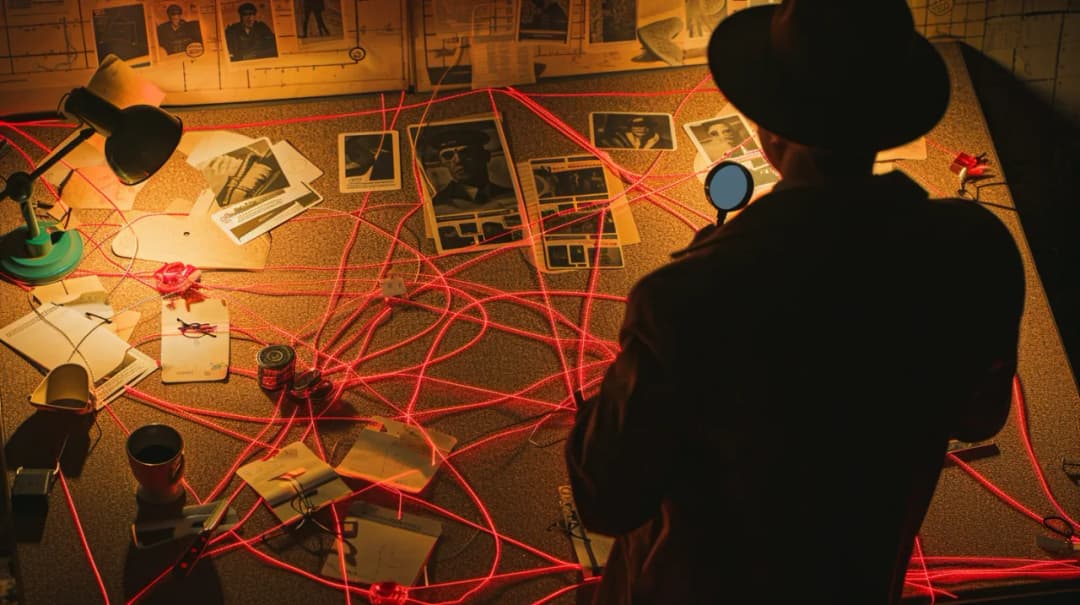 Klub Detektywów - analiza gry planszowej z elementami detektywistycznymi.