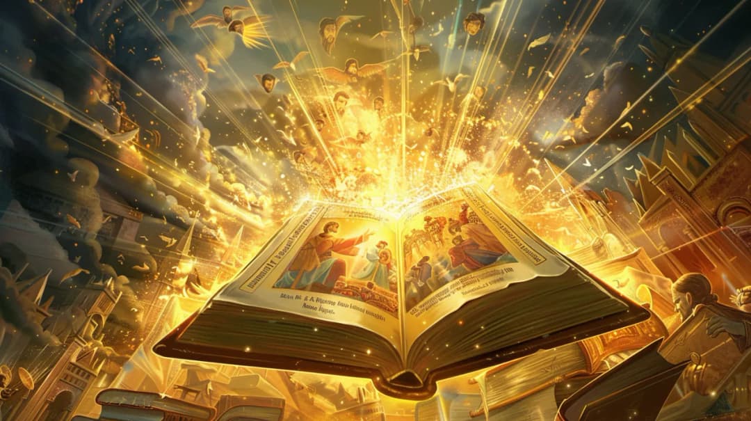 Komiks Biblia - reinterpretacja starożytnych opowieści w formie komiksu.