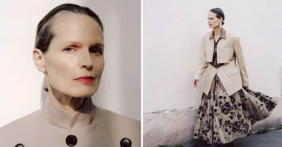 Niesamowite: ta 50-letnia modelka pojawiła się na okładce Vogue Polska i podbija wybiegi