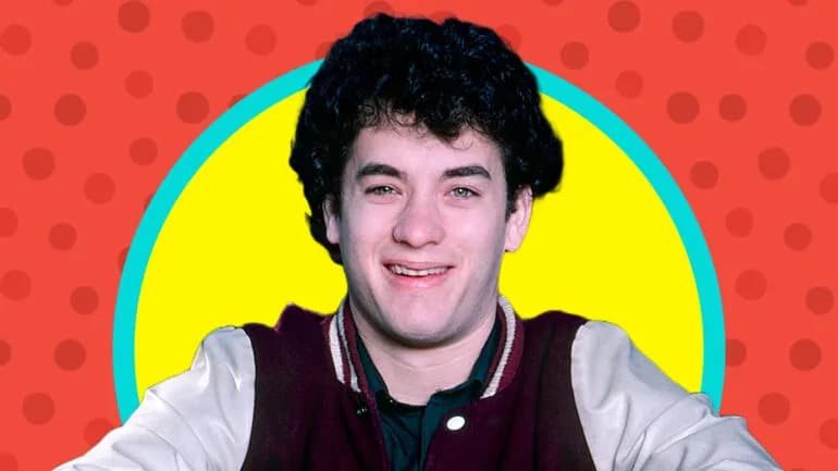 Najlepsze role młodego Toma Hanksa - od Bosom Buddies do Forresta Gumpa