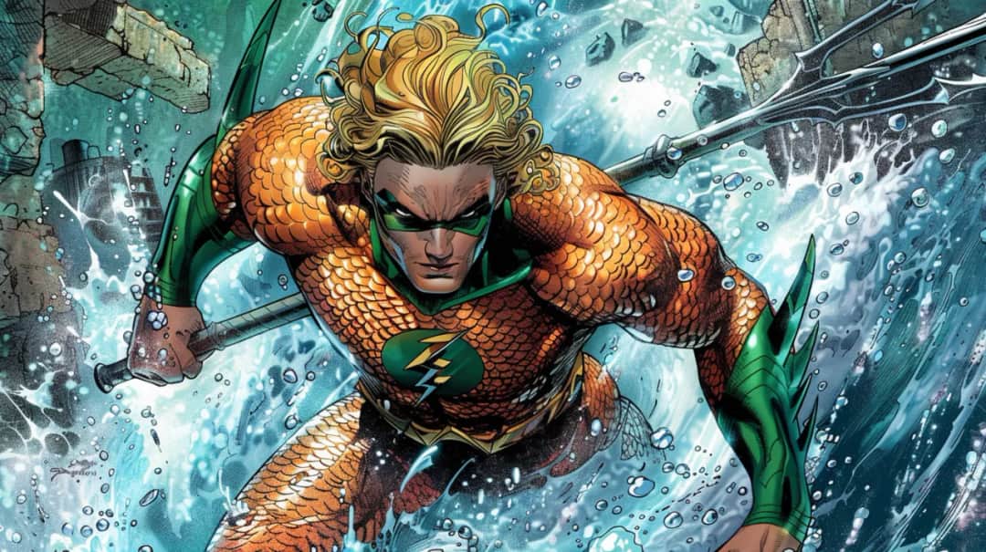 Komiks Aquaman - recenzja przygód superbohatera z morskimi mocami.