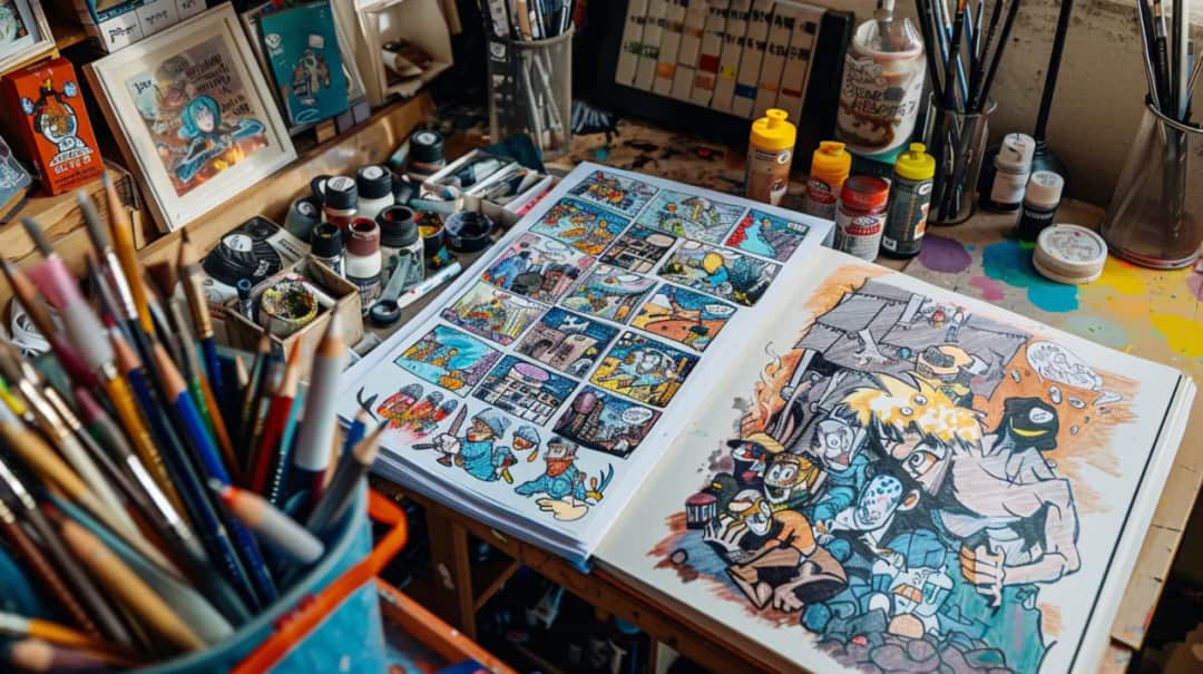 Twórczość Cezarego Krysztopy - życiorys i dzieła rysownika