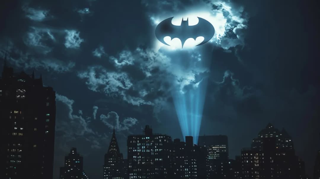 Symbol Batmana na niebie - historia ikonicznego bat-sygnału
